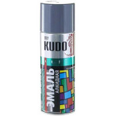 Краска-спрей темно-серая KUDO KU-1016 (520мл) универсальная алкидная