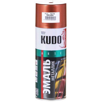 Краска аэрозольная медная (520мл) <b>KUDO KU-1030</b>
