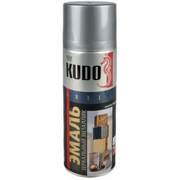Краска аэрозольная хром зеркальный (520мл) <b>KUDO KU-1033</b>