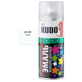 Краска аэрозольная белая флуоресцентная (520мл) <b>KUDO KU-1201</b>