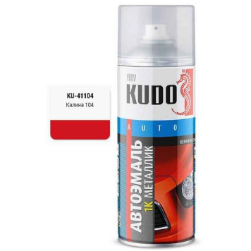 Краска аэрозольная ЛАДА (104) калина (520мл) <b>KUDO KU-41104</b>