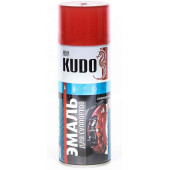 Краска для суппортов до +120°С аэрозольная красная (520мл) <b>KUDO KU-5211</b>