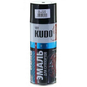 Краска-спрей для суппортов черная KUDO KU-5214 (520мл) до +120C