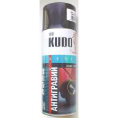 Антигравий-аэрозоль KUDO KU-5222 (520мл) черный