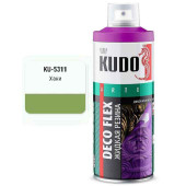Краска аэрозольная ЖИДКАЯ РЕЗИНА хаки (520мл) <b>DECO FLEX KUDO KU-5311</b>