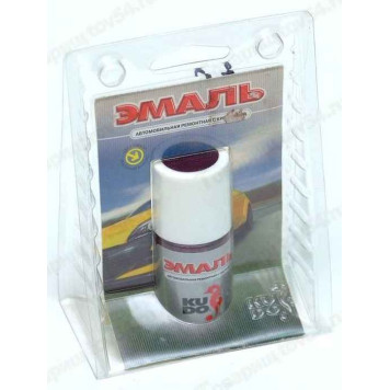 Краска с кисточкой ЛАДА (180) гранат (15мл) <b>KUDO KU-70180</b>