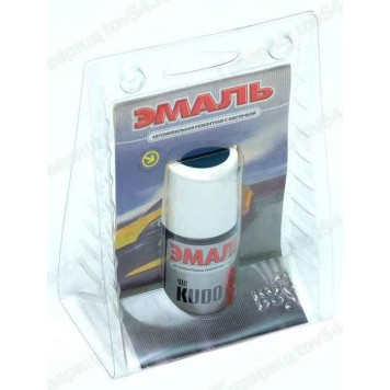 Краска с кисточкой ЛАДА (201) белая (15мл) <b>KUDO KU-70201</b>
