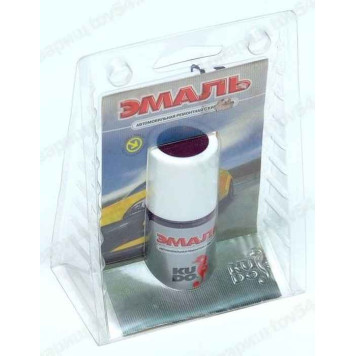 Краска с кисточкой ЛАДА (626) мокрый асфальт (15мл) <b>KUDO KU-70626</b>