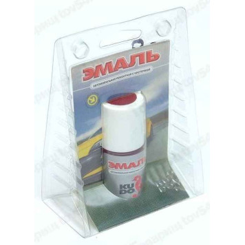 Краска с кисточкой ЛАДА (640) серебристый (15мл) <b>KUDO KU-70640</b>