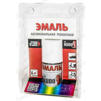 Краска с кисточкой ЛАДА (691) платина (15мл) <b>KUDO KU-70691</b>