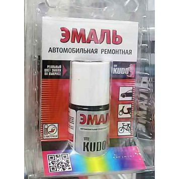 Краска с кисточкой Ford белый Frozen white (15мл) <b>KUDO KU-72000</b>