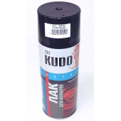 Лак для тонировки фонарей черный KUDO KU-9021 аэрозоль (520 мл)