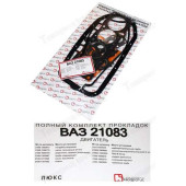 Набор прокладок ДВС ВАЗ 21083 полный Люкс в уп. <b>Квадратис 21083-1003020</b>