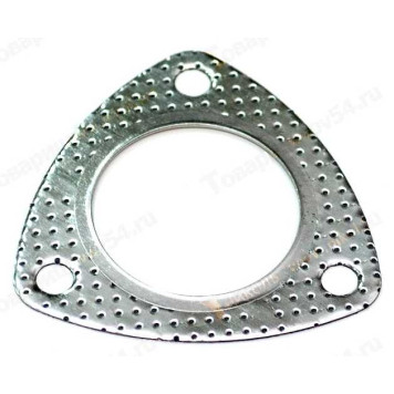 Прокладка приемной трубы ВАЗ 2110, 1118, 2170 дв.1,6 треугольная (жесть перф) РК-103 <b>Квадратис 2110-1203021-103</b>-1