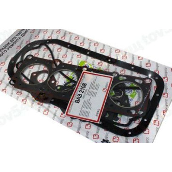 Набор прокладок ДВС ВАЗ 2108 полный Люкс <b>КВАДРАТИС KVP-2108-1002064-03</b>