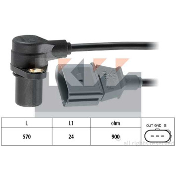 Датчик полож.к/в Audi A3/A4/A6/A8/TT 1.6i-2.8i,VWGolf <b>KW 453172</b>