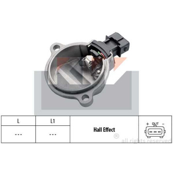 Датчик распредвала Audi 80/100/A4/A6/A8 2,6-2,8 91 <b>KW 453401</b>