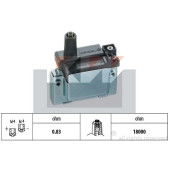 Катушка зажиг. Honda Accord 2.2i/2.3i/Civic 1.6i/1.8i 91-/Rover 4/6 1.6i-2.3i 93- <b>KW 470214</b>