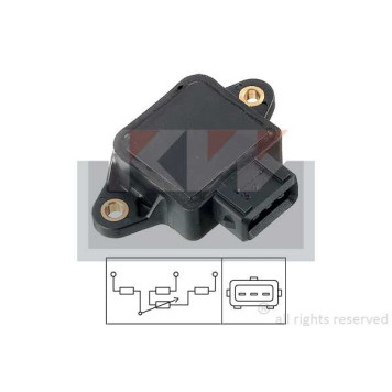 Датчик пол.дрос.засл. Opel Omega/Vectra 2.0i-3.0i 94- <b>KW 495002</b>