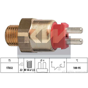 Датчик вкл вент. MB W201/124 2.0/2.0i/2.3i/2.0D/TD 82 <b>KW 550169</b>
