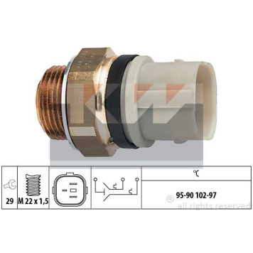 Датчик включения вентилятора <b>KW 550652</b>