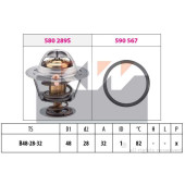 Термостат Nissan Almera Tino 2.0 08.00->*5 <b>KW 580289</b>