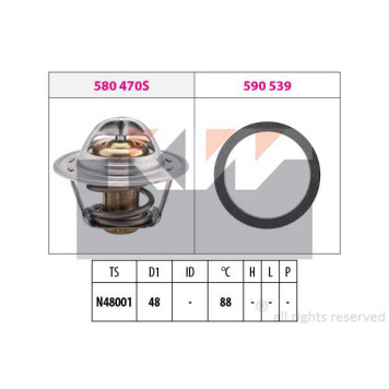 Термостат Ford Escort/Fiesta/Orion/Sierra/Transit <b>KW 580470</b>