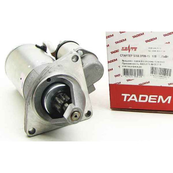 Стартер ВАЗ 1118 Калина, 2170 Приора с усиленной КПП редукторный 9 зуб., 3 болта КЗАТЭ 5702.3708-15-2