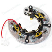 Мост диодный ВАЗ 2108, 21213, УАЗ (1 провод, 6 диод., 55А) генер.371-372.3701, 6631.3701 (БПВ 56-65-02Г) <b>КЗАТЭ БПВ 56-65-02 ИАЕЮ.435214.015-17</b>