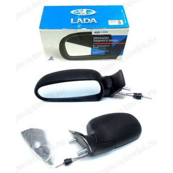 Зеркало бок ВАЗ 1118 /трос/ LADA (ДААЗ) левое <b>Лада-Имидж 1118-8201005-03</b>