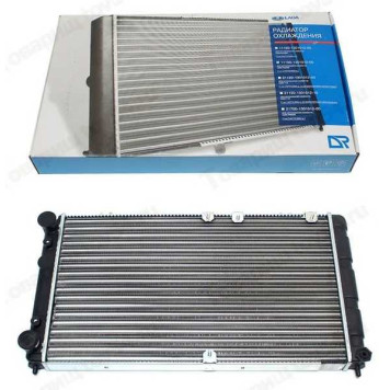 Радиатор охлаждения ВАЗ 1119 Калина (1,4л) алюм. ДААЗ LADA в уп. <b>Лада-Имидж 1119-1301012</b>
