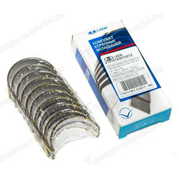 Вкладыши ВАЗ 2101 коренные 0,50 LADA <b>Лада-Имидж 2101-1000102-12</b>