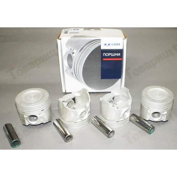 Поршень ВАЗ 21011 (79,0) LADA группа E (с пальцами) <b>Лада-Имидж 21011-1004015-76</b>