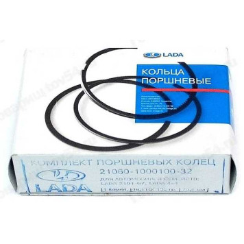 Кольца порш (79,8) ВАЗ ВАЗ 2101-07, 2121 LADA (хром) <b>Лада-Имидж 2106-1000100-32</b>-1