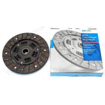 Диск сцепления ВАЗ 2106, 2121 LADA (ВИС) в уп. <b>Лада-Имидж 2106-1601130</b>