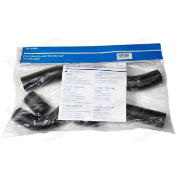 Патрубок радиатора ВАЗ 2108 (4шт) LADA в уп <b>Лада-Имидж 2108-1303010-86</b>