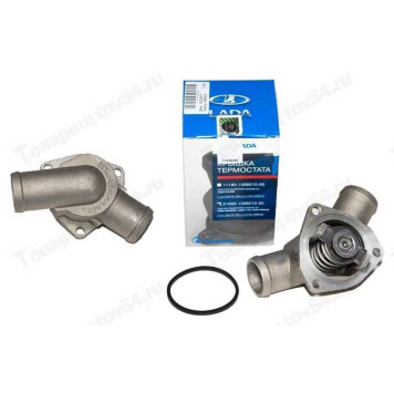 Термостат 2170, ВАЗ 2108-2115 (инж.) термоэлемент в сб. с крышкой 85 гр LADA в уп. <b>Лада-Имидж 21082-1306010-85</b>