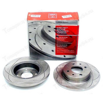 Диск тормозной ВАЗ 2108 LADA Sport (к-т 2шт) <b>Лада-Имидж 2108-3501070-88</b>