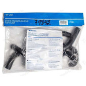 Патрубок печки ВАЗ 21082 инж (4 шт) LADA в уп <b>Лада-Имидж 2108-8101200-88</b>