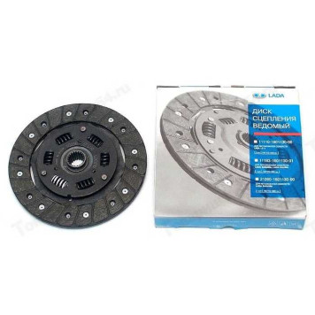 Диск сцепления ВАЗ 2108, 2109 LADA (ВИС) в уп. <b>Лада-Имидж 2109-1601130</b>