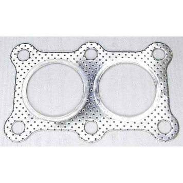 Прокладка приемной трубы ВАЗ 2112 (жесть перф) заводская <b>Лада-Имидж 2112-1203020-12</b>