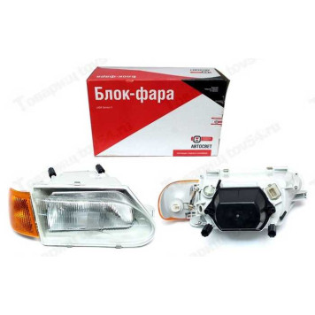 Фара ВАЗ 2115 желтый поворотник Киржач правая 743 <b>Лада-Имидж 2114-3711010</b>