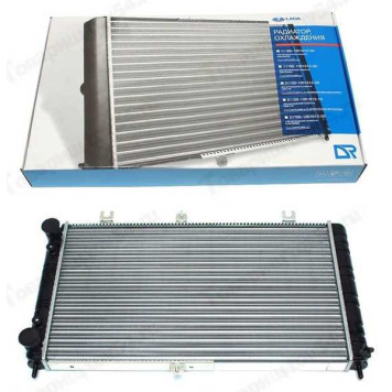 Радиатор охлаждения 2170, ВАЗ 2110 (1,6л) алюм. ДААЗ LADA в уп. <b>Лада-Имидж 2170-1301012</b>