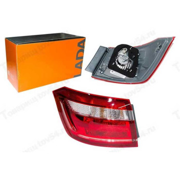 Фонарь задний ВАЗ 2180 Lada Vesta наружный левый <b>Лада-Имидж 8450006963</b>