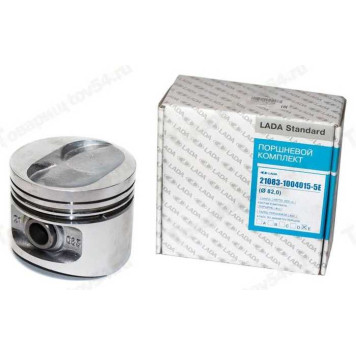 Поршень ВАЗ 21083 (82,0) группа E (с пальцами) <b>LADA STANDARD 21083-1004015-5E</b>
