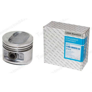 Поршень ВАЗ 2110 (82,0) группа C (с пальцами) <b>LADA STANDARD 21100-1004015-5C</b>