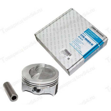 Поршень ВАЗ 21116 (82,5) группа E (с пальцами) <b>LADA STANDARD 21116-1004015-6E</b>