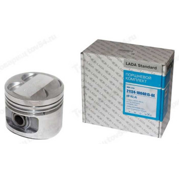 Поршень ВАЗ 21124 (82,4) группа E (с пальцами) <b>LADA STANDARD 21124-1004015-6E</b>