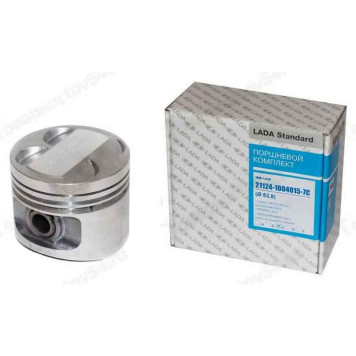 Поршень ВАЗ 21124 (82,8) группа C (с пальцами) <b>LADA STANDARD 21124-1004015-7C</b>