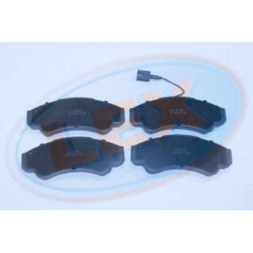 Колодки тормозные дисковые, комплект <b>LEX 23919</b>